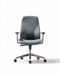 Chaise de bureau réglable en tissu - pour un usage professionnel - structure en métal - 60 x 60 x 100cm