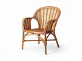 Chaise en rotin pour intérieur et extérieur - 60 x 70 x 80cm